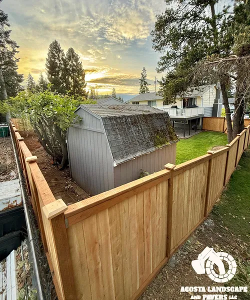 Terrace Fencing & Retaining Wall